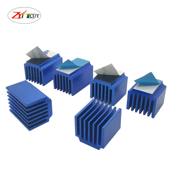 15x14.5x13mm aluminium radiator 3D printer accessories for stepper motor driven heat sink tmc2100 module Graphics card heat sink