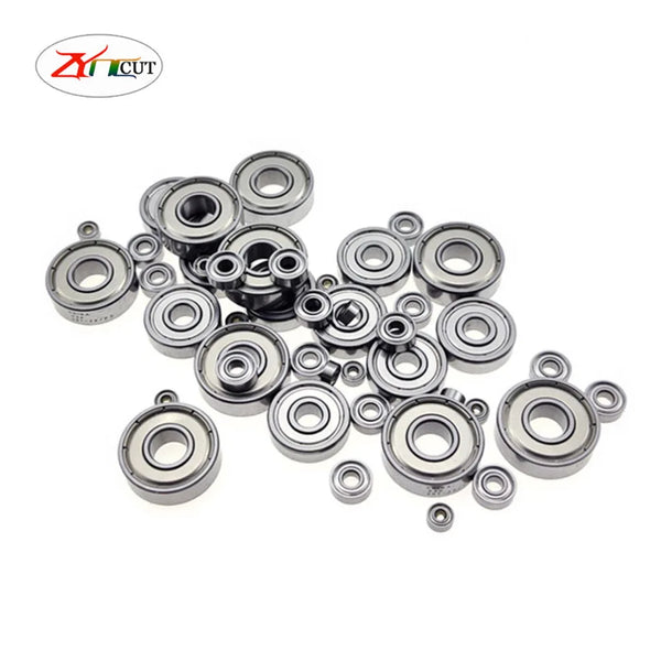 671 672 673 674 675 676 677 678 679 MR117 128ZZ Miniature Bearing Micro deep groove ductile iron cover sealed precision bearing