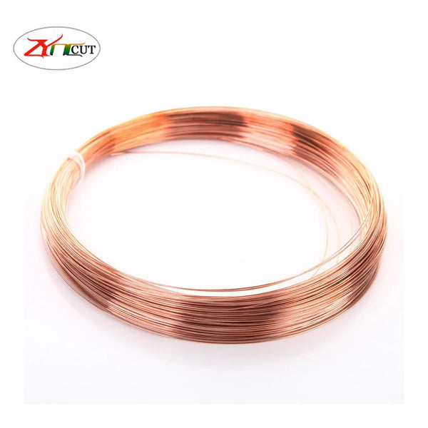 Dia 0.2-5.0mm 10 metre T2 Electric Conduction Pure Copper Wire,Hight Quality T2 copper conductive copper Brass wire rope