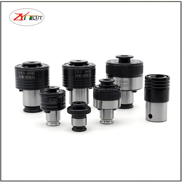 GT12 taps collets Tapping chuck M2 M3 M4 M6 M10 M12 Chuck Overload Protection ISO JIS Standard anti-broken tap CNC Machine tools