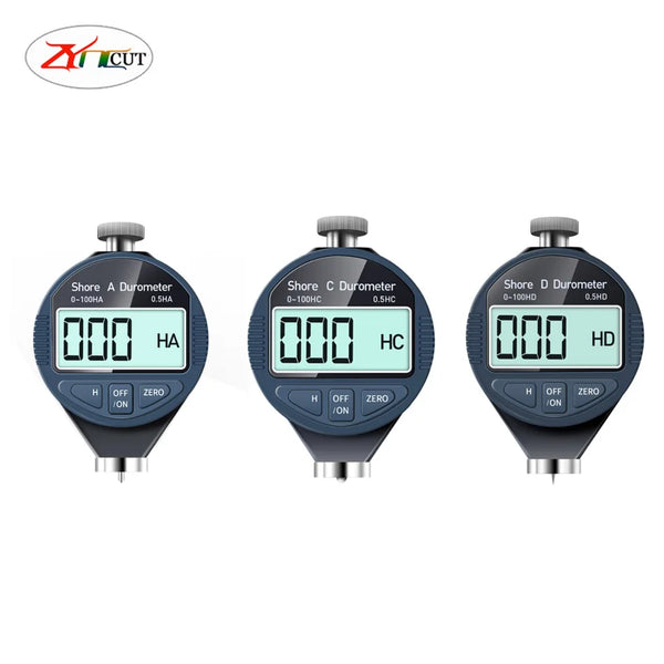 Hardness Tester Measurement of hardness of glass plastic rubber silicone tire with electronic digital display hardness tester