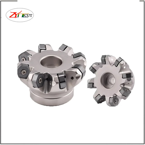 KSHR CNC Heavy Cutting milling cutter disc Rough machining center machine seismic resistant 12 angle double-sided 45 degree