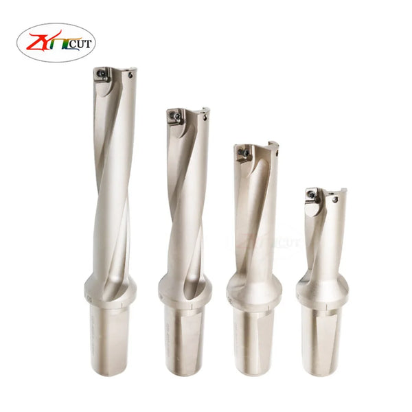 SP15 20 25 30 40 50mm 4 times diameter Fast Water Spray Bit high effective Indexable Inserts type U drill,  Violent drill bits