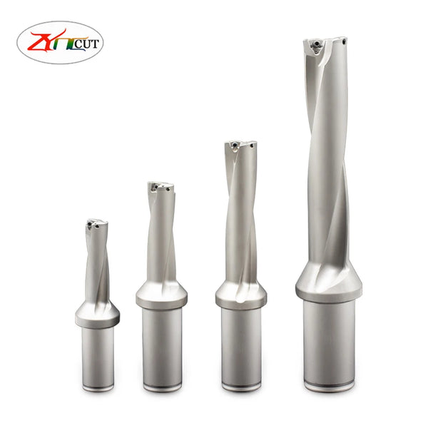U drill WC12.5 25 35 45 55 65mm 3 times diameter Fast Water Spray Bit high effective Indexable Inserts type  Violent drill bits