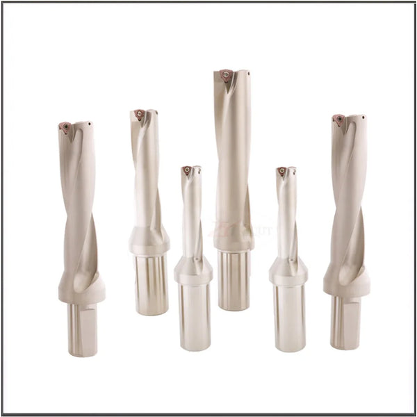 WC12.5 25 35 45 55 60mm 4 times diameter Fast Water Spray Bit high effective Indexable Inserts type U drill,  Violent drill bits