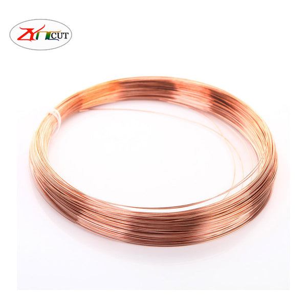 Diameter 0.2-5.0mm 10 metre T2 Electric Conduction Pure Copper Wire,Hight Quality T2 copper conductive copper Brass wire rope