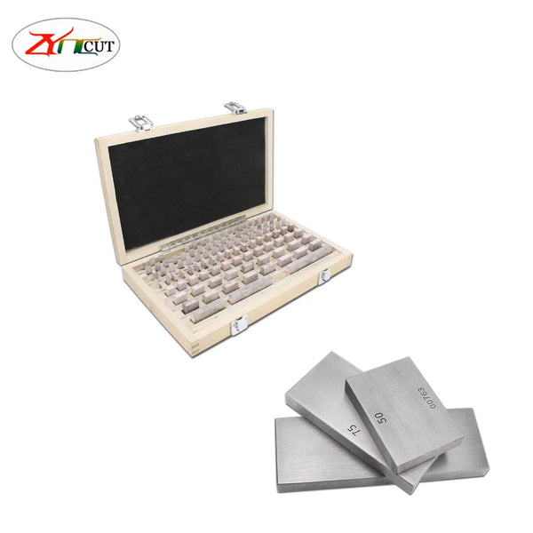 1-100mm 32 38 47  83  87 103 112Pcs/Set High Precision Block Gauge Grade 0 Grade 1 Survey gauge accuracy 0.001mm HSS gauge block