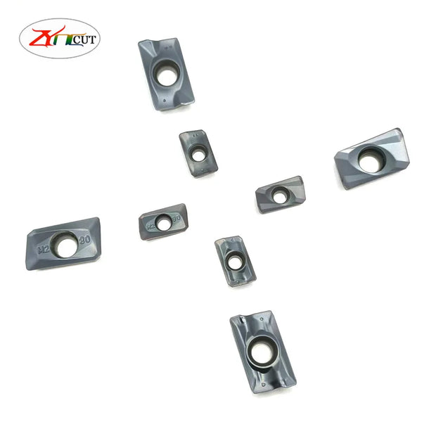 10PCS APMT1604PDER H2/M2 P201F,R0.8 Planar roughing cutter blade with carbide insert,Right-angle shoulder face milling insert