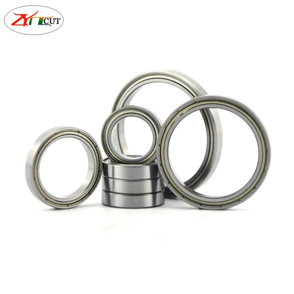 10Pcs/set  6700 6701 6702 6703 6704 6705 6706ZZ Double sided iron sheet seal Small diameter Thin wall deep groove ball bearing