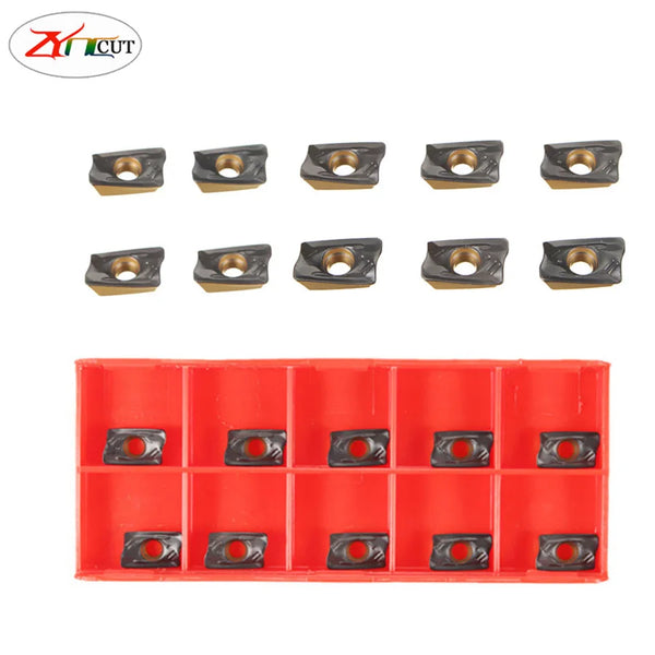 10pcs R390-11T308M For Medium carbon steel and High hardness material processing Finishing milling insert CNC cutting tool