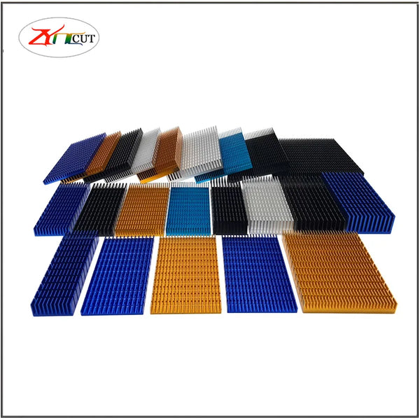 120x35 40 50 64 85mm Pure Aluminum Heat Sink ax3pro/ax6 Router heat sink base high-power power supply heat dissipation equipment