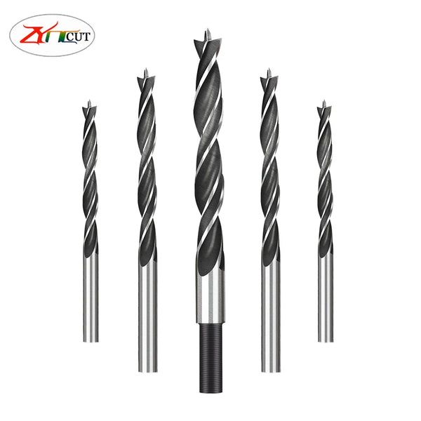 3-12mm Edge clearing three point drill, woodworking small drill, wood board, wood centering hole opener, wood drilling tool set