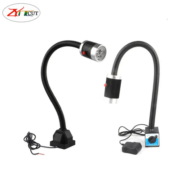 360 degree universal machine tool lamp 24V 220V  Magnetic / Screw Base Super Bright Lathe Work Lighting Industrial Table Lamp