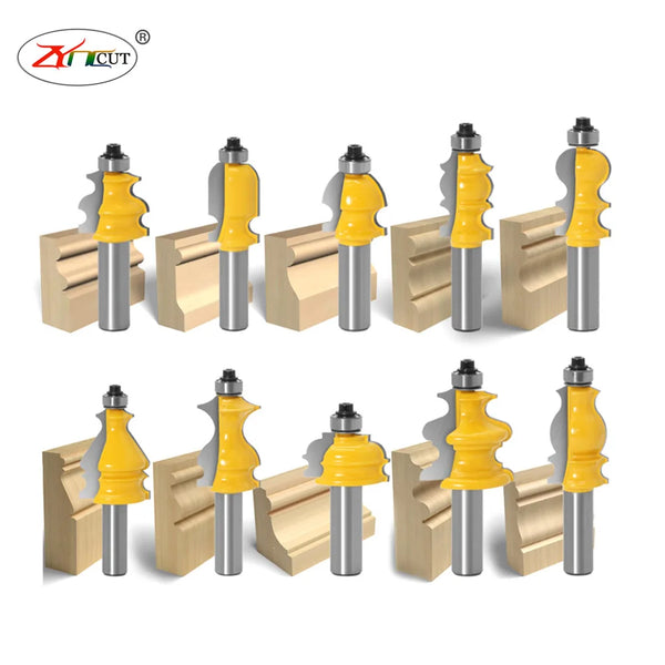 6.35mm 1/2in shank Line Lace Milling Cutter For Woodworking Armrest,Cutting tool for furniture ceiling line and top corner line