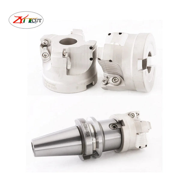 AJX12-50/63/80/100mm for JDMW120420 Fast feed high efficiency roughing R2 milling cutter head,Axial Machining Cutter Head