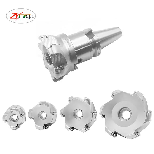 BT30 BT40-EMR 5R 50 63 80 100 125 160mm R5 Plane profiling round nose milling cutter head ,End milling cutter with rough fillet