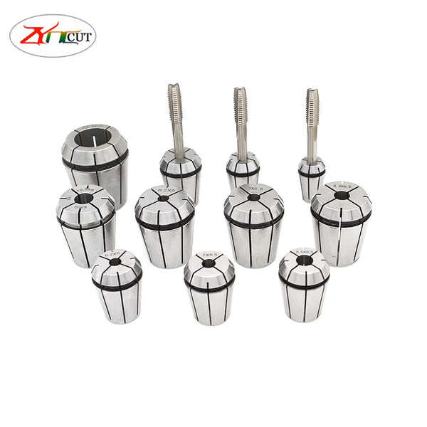 ERG16 ERG20 ERG25 ERG32 M2-M27 Flexible tap collet Elastic tap handle collet set ETP Tap collet with tap handle
