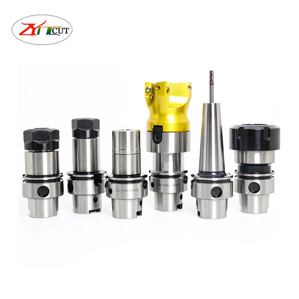 HSK32E HSK40E HSK50E－ER16 ER20 ER25 SK10  High Precision  Tool shank of high-speed automatic tool changer for central effluent