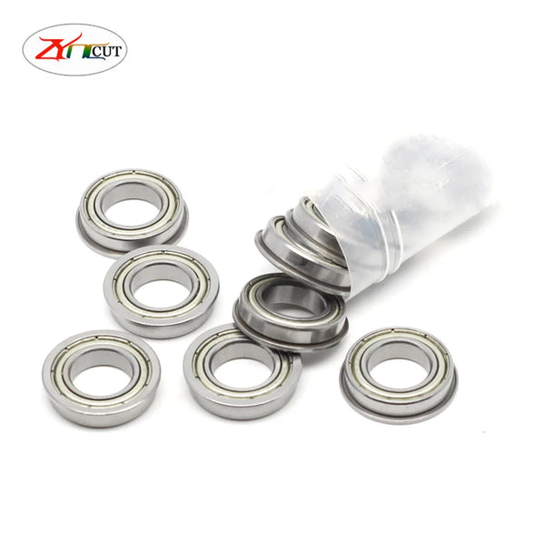 High quality Flange deep groove ball bearing F6700 F6701 F6702 F6703 F6704 F6705ZZ With Rib bearing Thin wall bearing