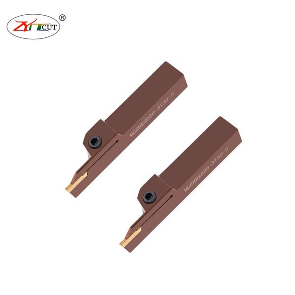 MGEHR1616 2020-1.5/2/3/4mm External Grooving Tool Holder with Carbide Inserts Lathe Cutter Plate Lathe Turning Parting Tool Set